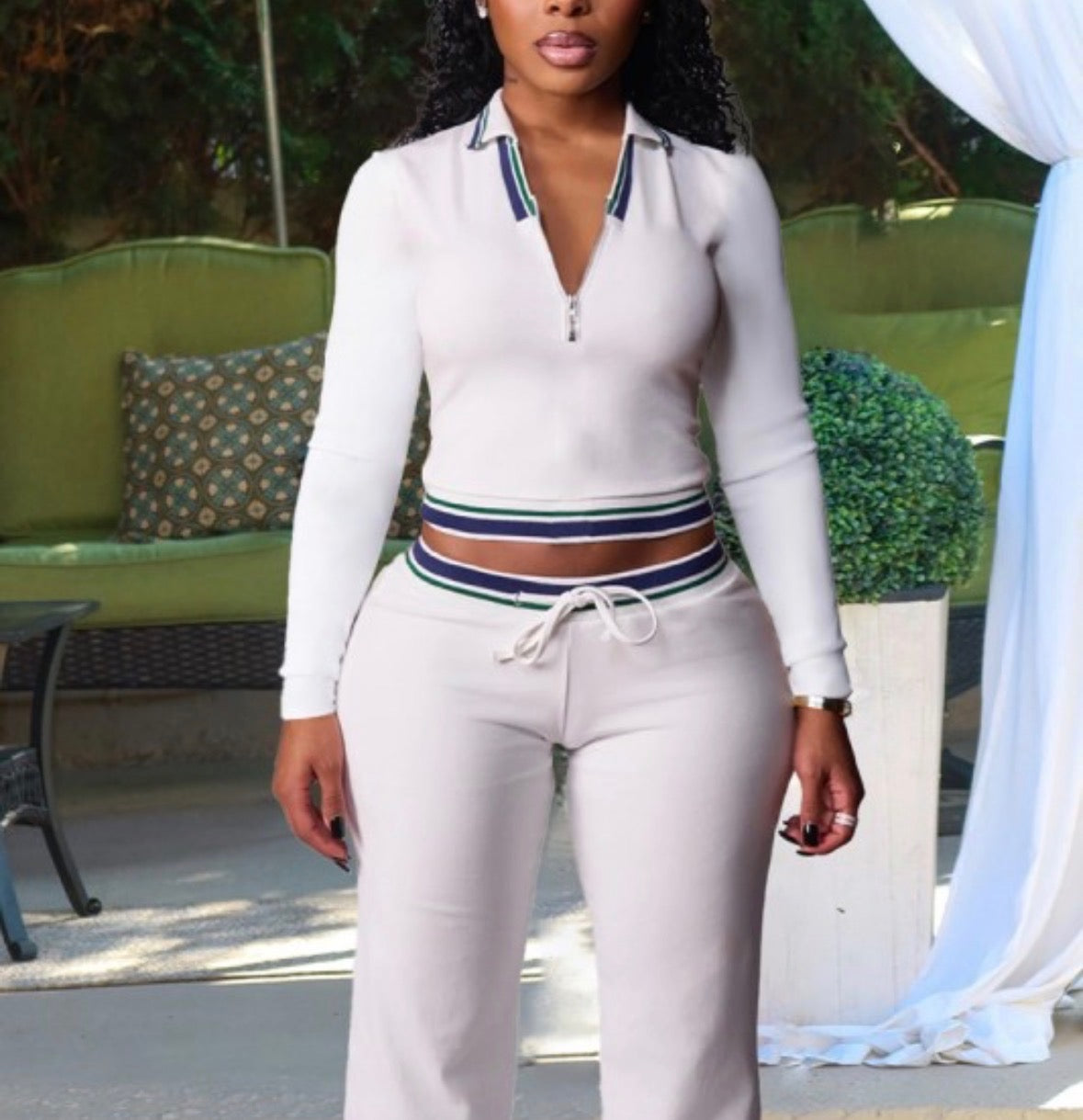 White That’s Wayda 2 pc set