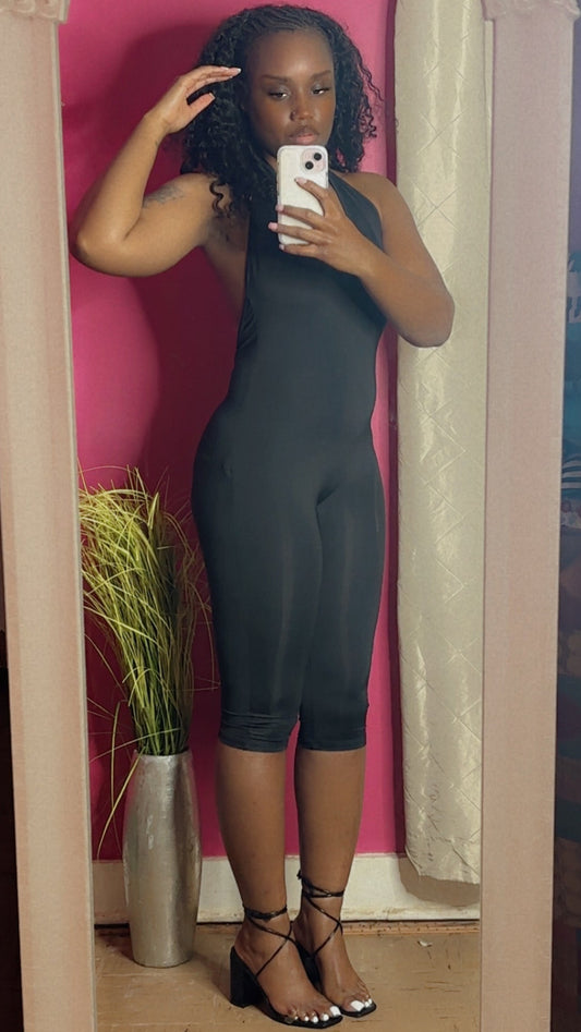 Class Act Backless Romper