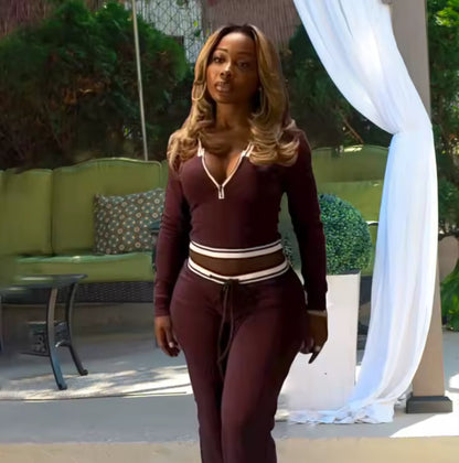 Burgundy That’s Wayda 2pc Set