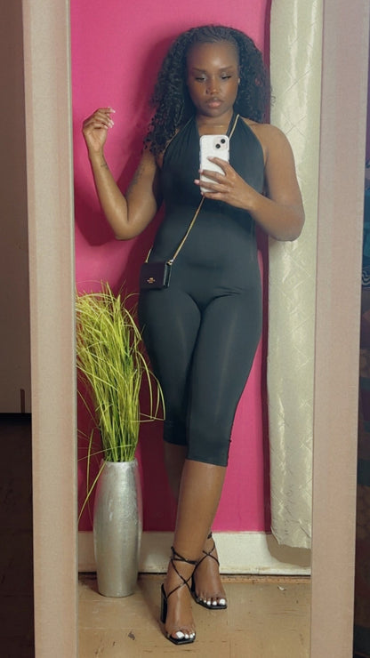 Class Act Backless Romper