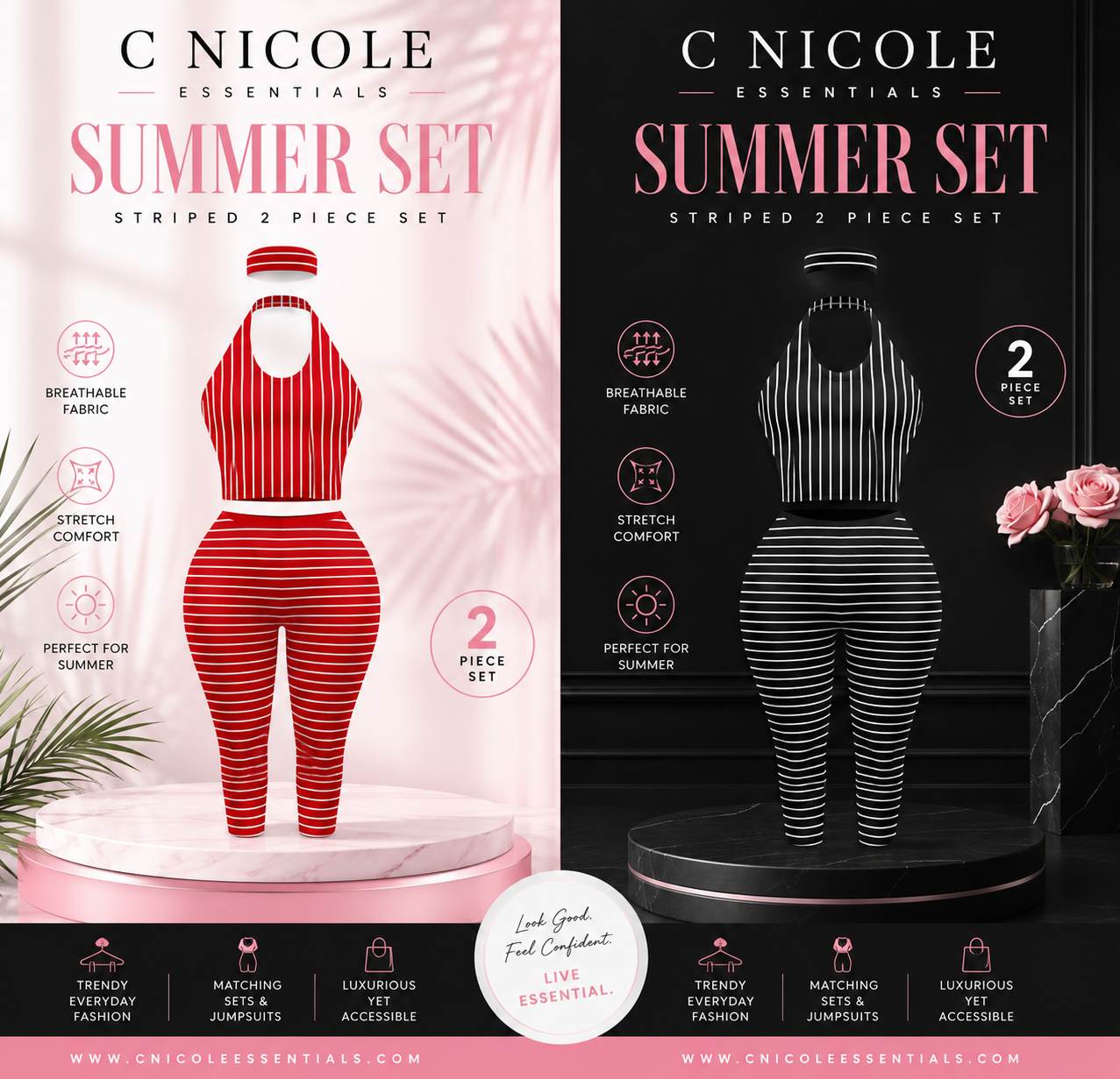 Summer Girl Blaze 2pc Sets (Pre-Order)