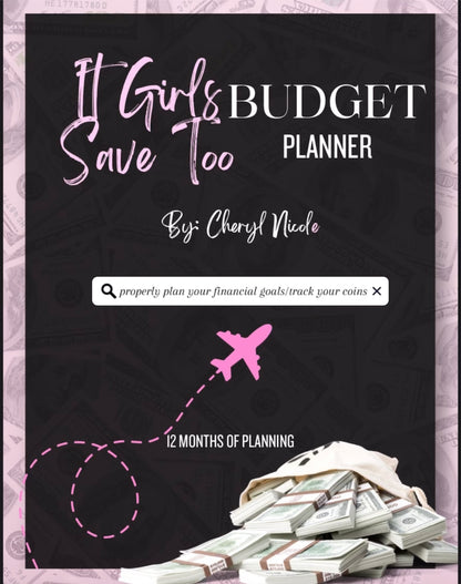✨ It Girl Saves 2: The 12-Month Budget & Credit Glow-Up Planner