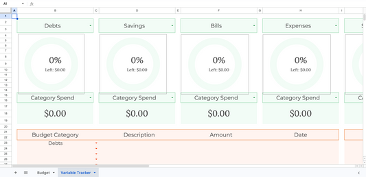 Free Budget Tracker